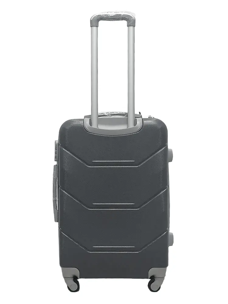 Валіза середня M ABS-пластик Milano bag 147M 66×46×29см 80л Сірий - фото 3