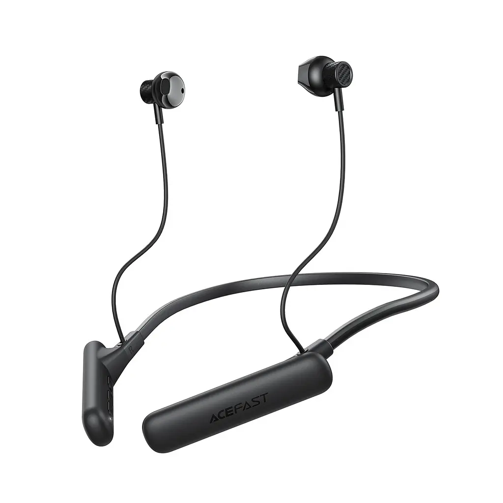 Бездротові спортивні навушники ACEFAST N8 neck hanging wireless earphones Чорний