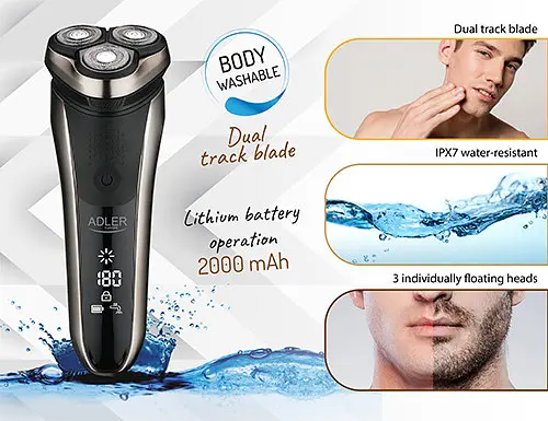 Бритва Adler AD 2933 LCD - фото 9