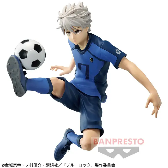 Фигурка Bandai Spirits Blue Lock Seishiro Nagi Синяя тюрьма: Блю Лок Сейширо Наги 13 см BS BL SN 13 - фото 2