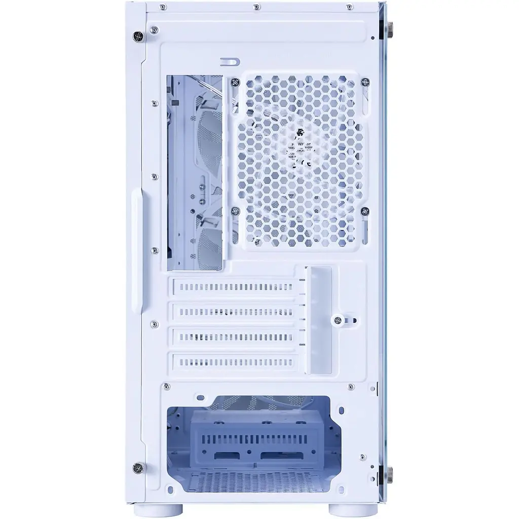 Корпус 1stPlayer X3-M-WH-4F1-W White [149378] - фото 4
