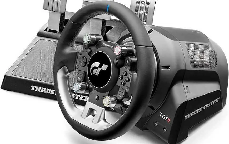 Кермо Thrustmaster T-GT II PACK, кермо + основа (без педалей) для ПК і PS5, PS4 (4160846) - фото 2
