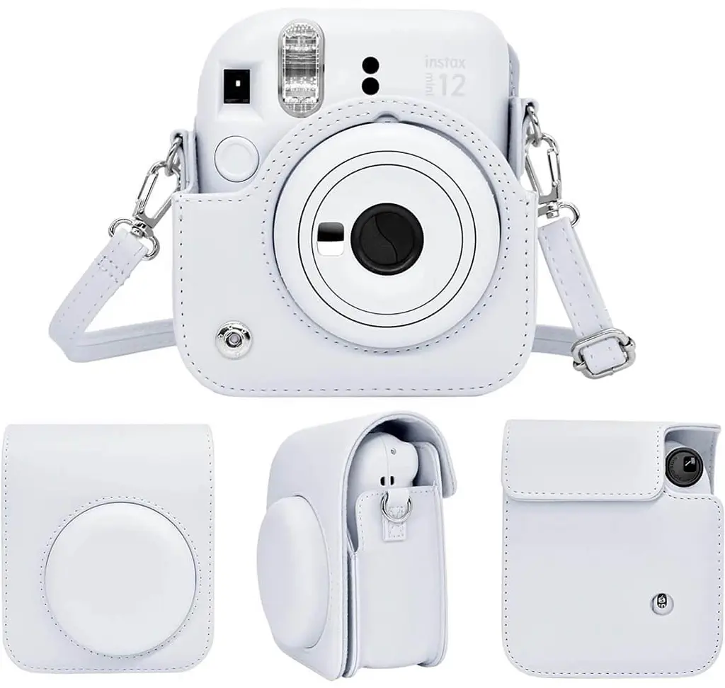 Чохол для фотоапарата Fujifilm Instax Mini 12 Білий - фото 3