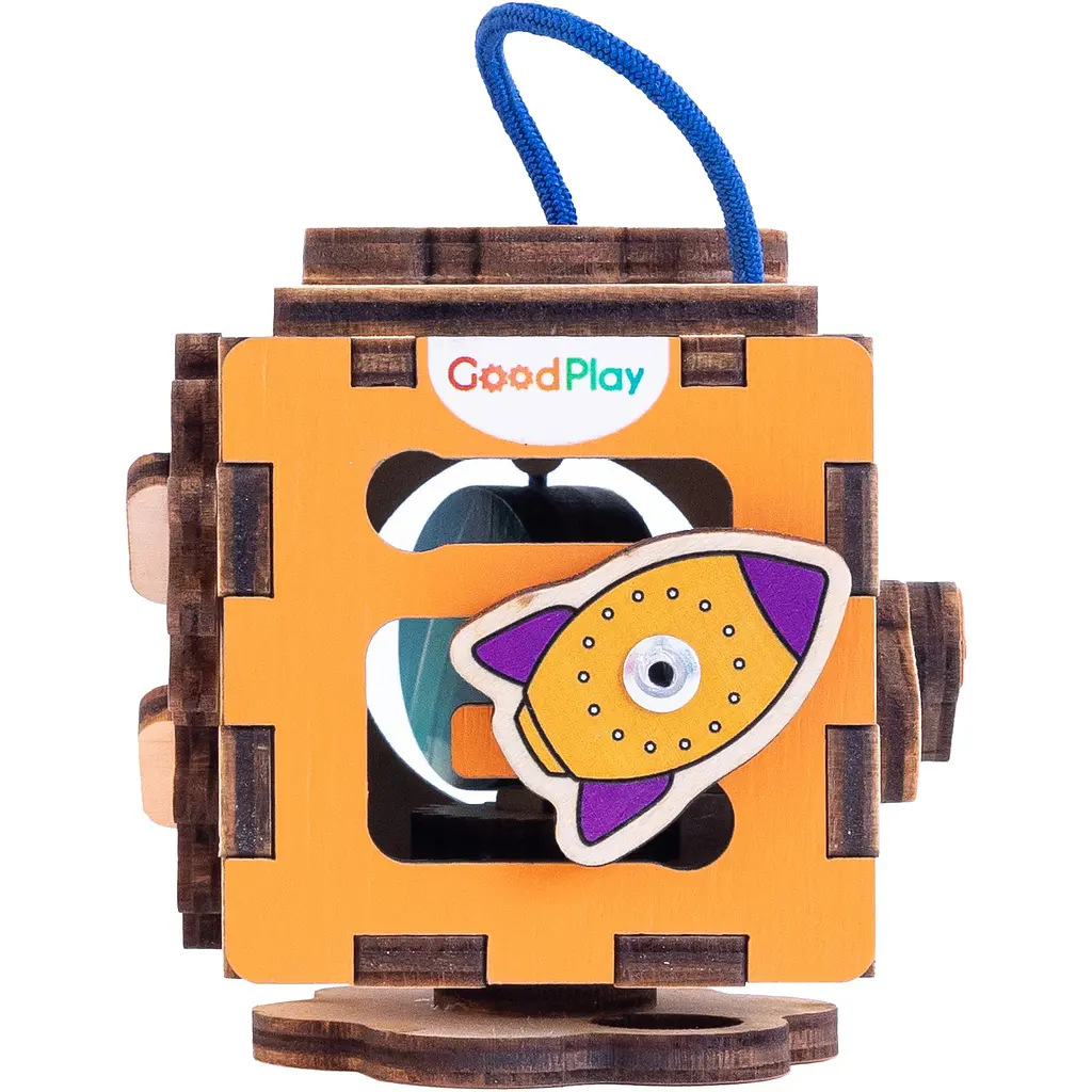 Бізікубик GoodPlay Космічний 5х5х5 см (К107) - фото 2