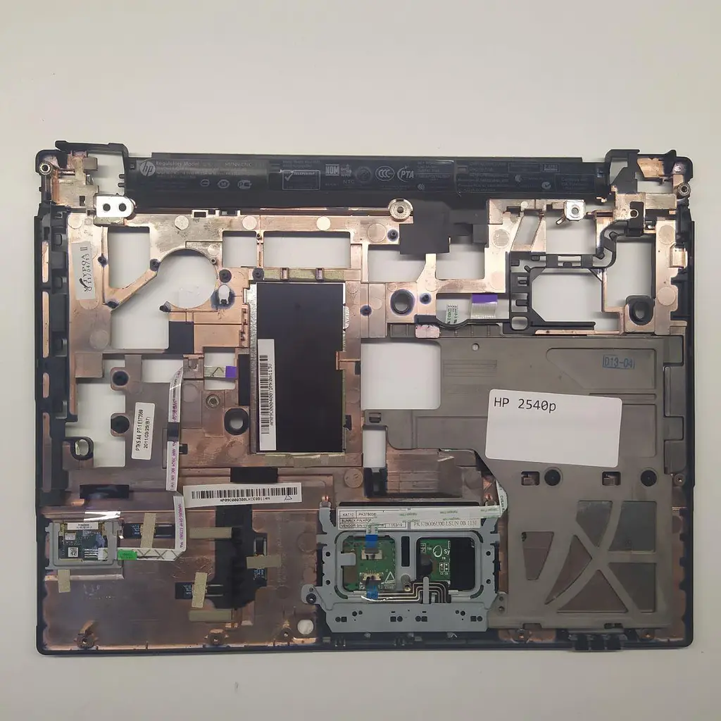 Топкейс для ноутбука HP Elitebook 2540p с тачпадом и кнопками тачпада (AP09C000300) Б/у - фото 2