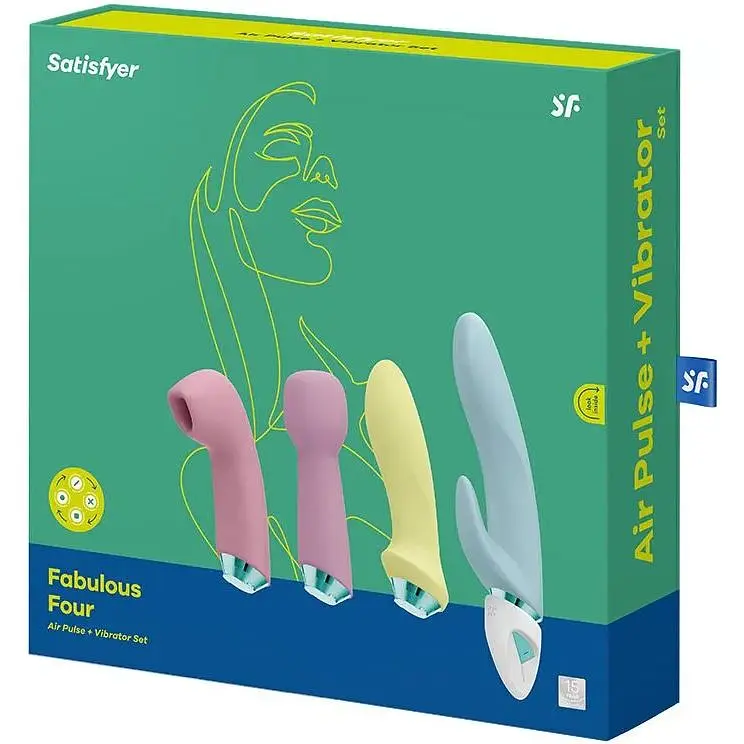 Подарунковий набір секс-іграшок Satisfyer Fabulous Four - фото 6