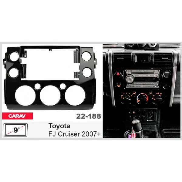 Переходная рамка Toyota FJ Cruiser Carav 22-188 - фото 5