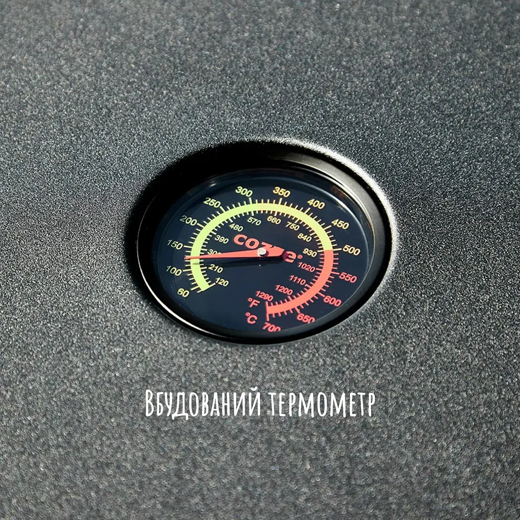 Мультифункціональна газова піч для піци Cozze 17 Classic Rotate Black Edition (90437) - фото 9