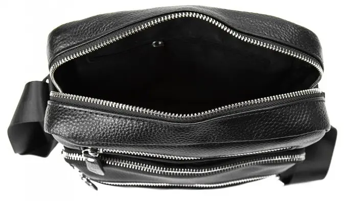 Чоловіча сумка-месенджер Tiding Bag SM56-9981A теляча шкіра 21x7x25 см - фото 2
