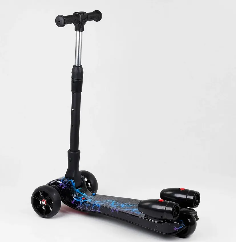 Самокат 94666 Best Scooter MAXI з парогенератором, музика, дим, колеса PU, в коробці (6900066349102) - фото 4