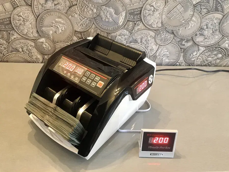 Рахункова машинка для грошей BILL COUNTER 206, машинка для підрахунку та перевірки купюр - фото 4