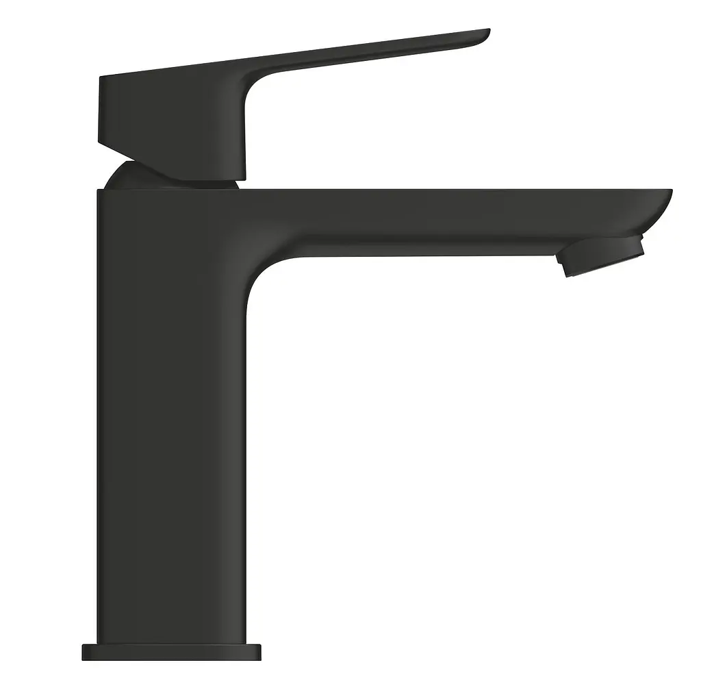 Смеситель для умывальника M-размера Grohe Cubeo 1017572430 Черный матовый - фото 2