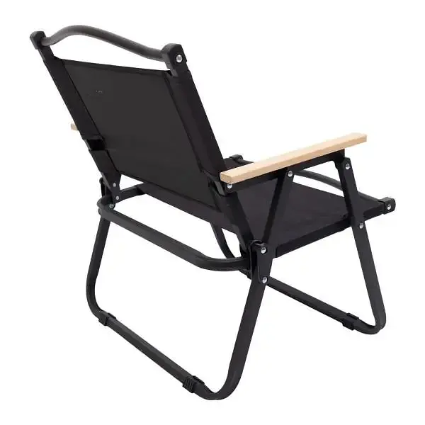 Стул для кемпинга Lugi складной с алюминиевым каркасом черный HP-SY-2 - фото 6