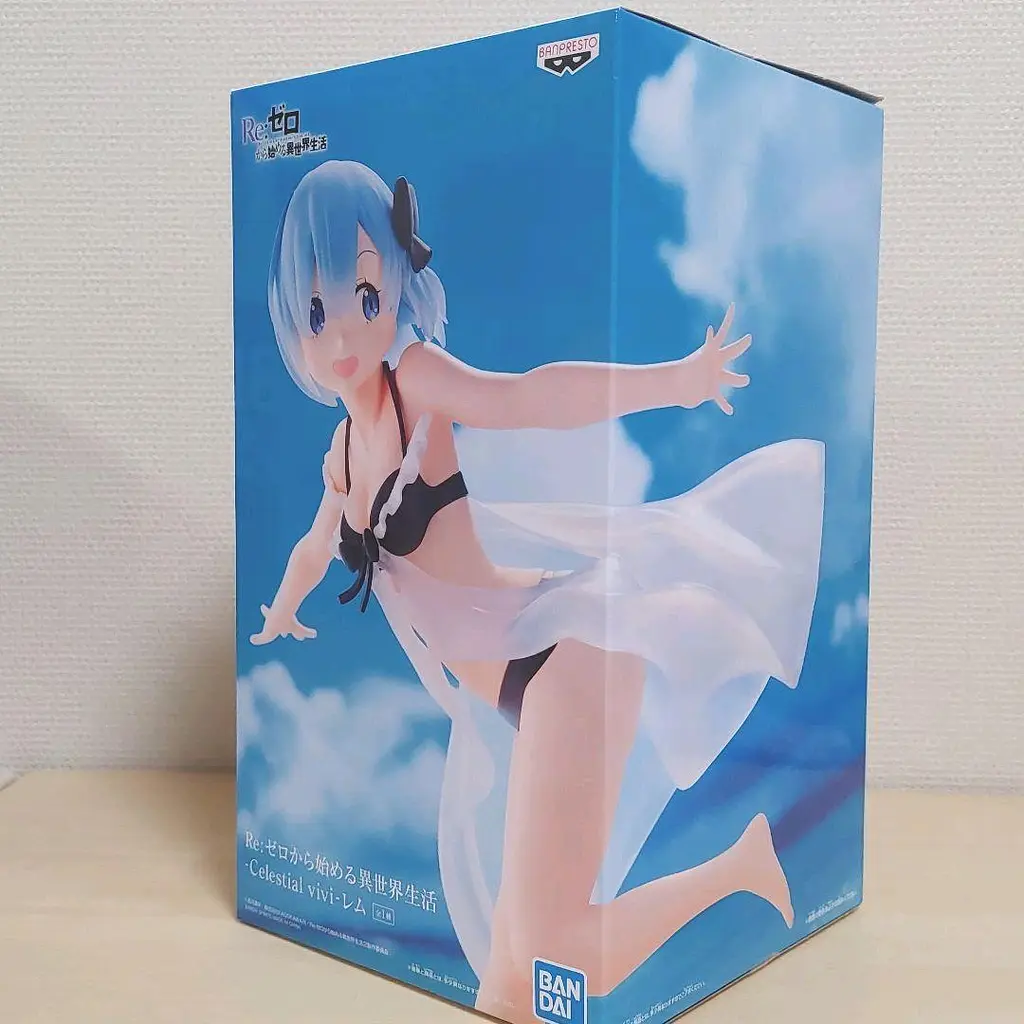 Фигурка Banpresto Жизнь в альтернативном мире с нуля Рем Re:Zero Rem 18 см WST RZ R 252 - фото 3
