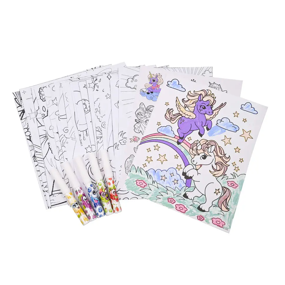 Ароматний набір для творчості Scentos Чарівний світ 20210 серії "Clean Colouring" - фото 3