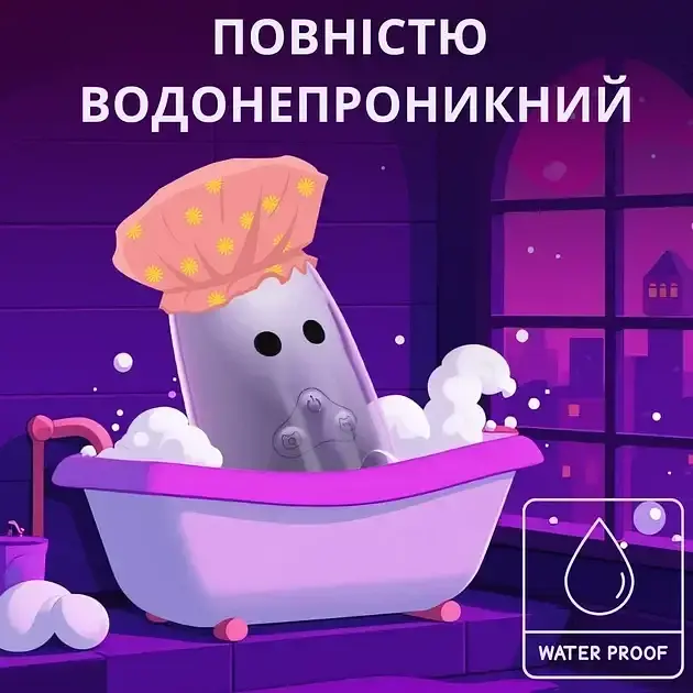 Вакуумний вібратор для клітора I’MCUM 2 в 1 Ghost Sucking Vibrator Фіолетовий (7970379617743) (IM-Ghost_purp) - фото 5