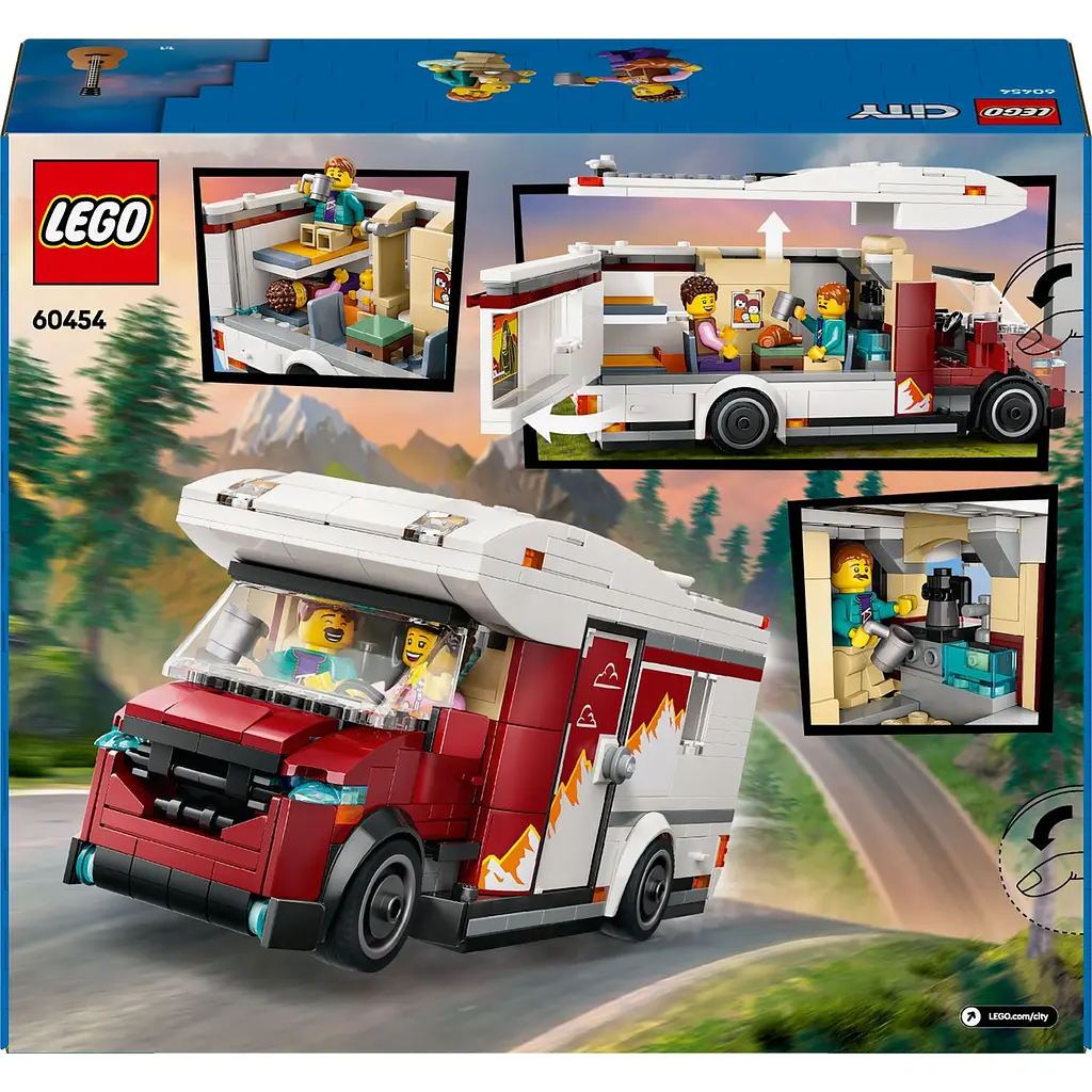 Конструктор LEGO City Пригодницький будинок на колесах для відпустки 385 деталей (60454) - фото 2