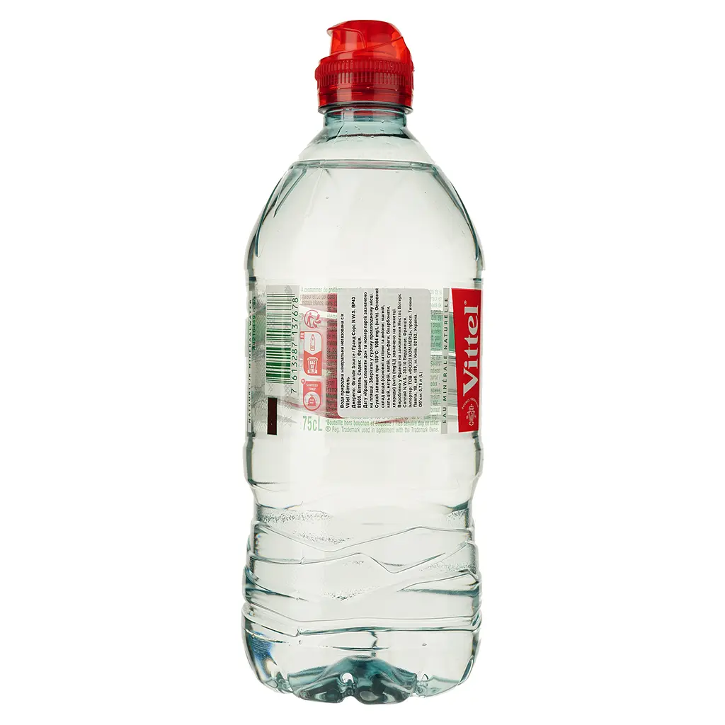 Вода минеральная Vittel спорт негазированная 0.75 л (188223) - фото 2