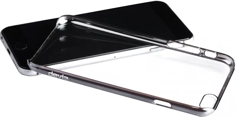 Чехол-накладка Devia Glimmer Gun для iPhone 6/6S Black - фото 4