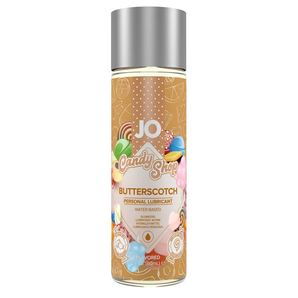Оральний лубрикант JO System H2O Candy Shop Butterscotch зі смаком ірисок, 60 мл - фото 2
