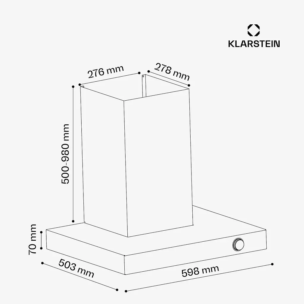 Вытяжка Klarstein AirNova (10046497) - фото 8