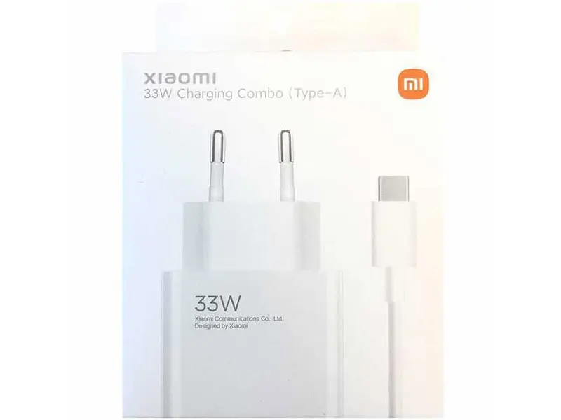 Мережевий зарядний пристрій Xiaomi 33 W Charging Combo Type-A + USB-C White (BHR6039EU) - фото 3