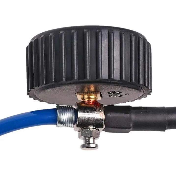 Автомобільний компресор двопоршневий Vitol 12v 360вт 90л 10атм 25А з дефлятором (K-72) - фото 2