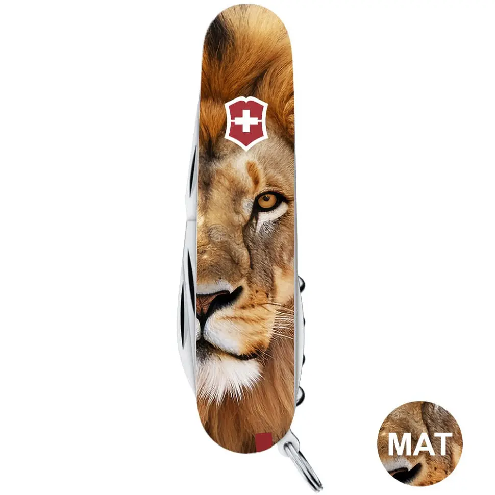 Ніж Victorinox Spartan Animal 91мм 13функ Лев - фото 5