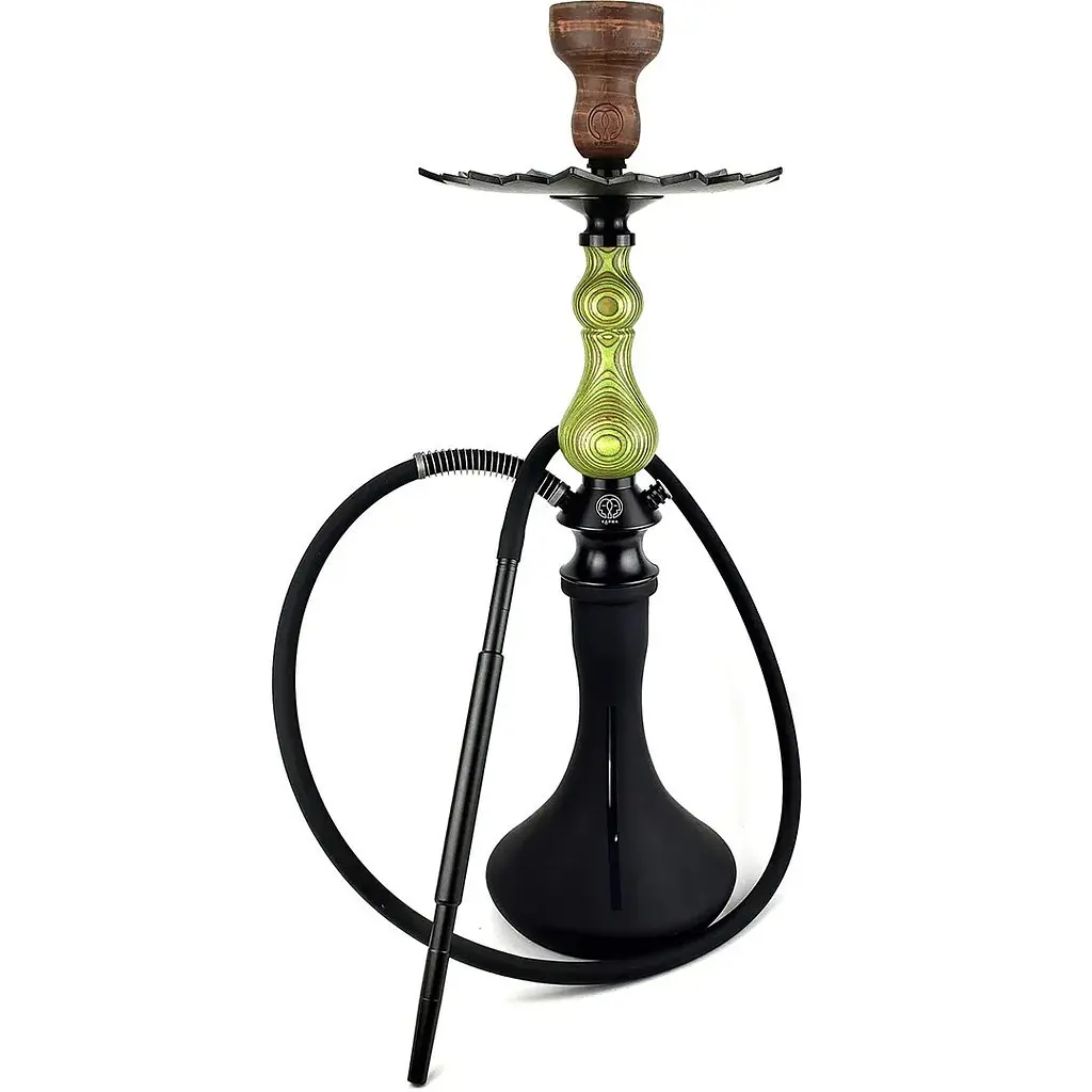 Кальян KARMA HOOKAH 0.1 Green (Craft Black Matt) - фото 2