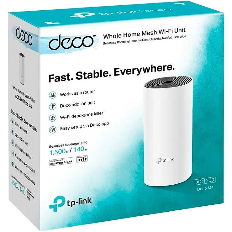 Wi-Fi Mesh система TP-Link Deco M4 1-Pack [106716] - фото 6