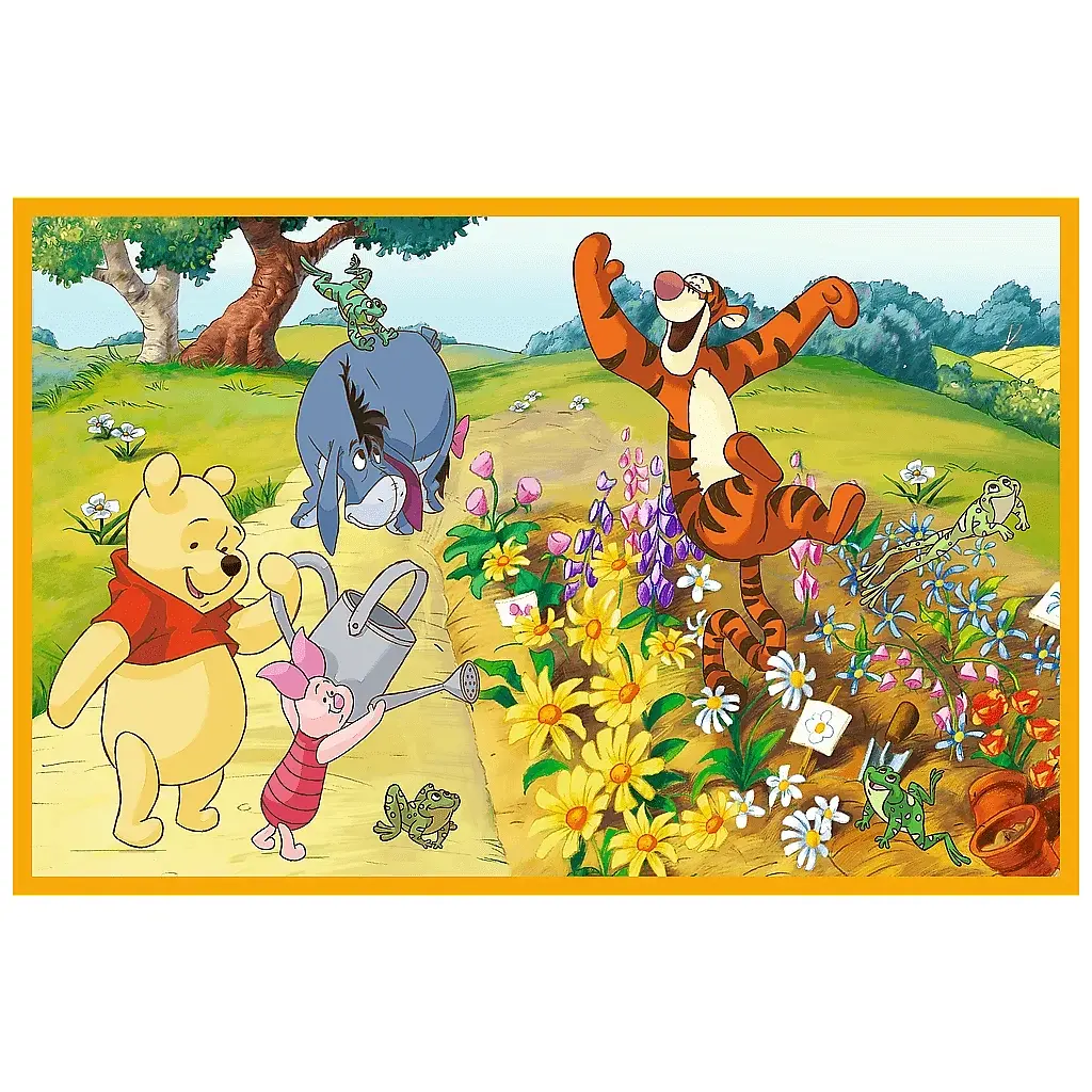 Пазл Trefl Disney Winnie the Pooh День у саду 2х24 елемента (5900511344363) - фото 2