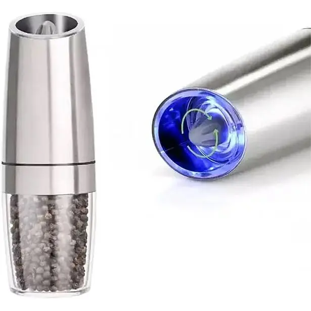 Подрібнювач Magio MG-210 гравітаційний з керамічними жорнами інноваційний млин для спецій ААА 6 шт. - фото 3