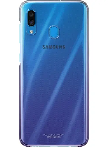 Чохол панель Samsung Galaxy A30 A305F Gradation Cover Violet - фото 2