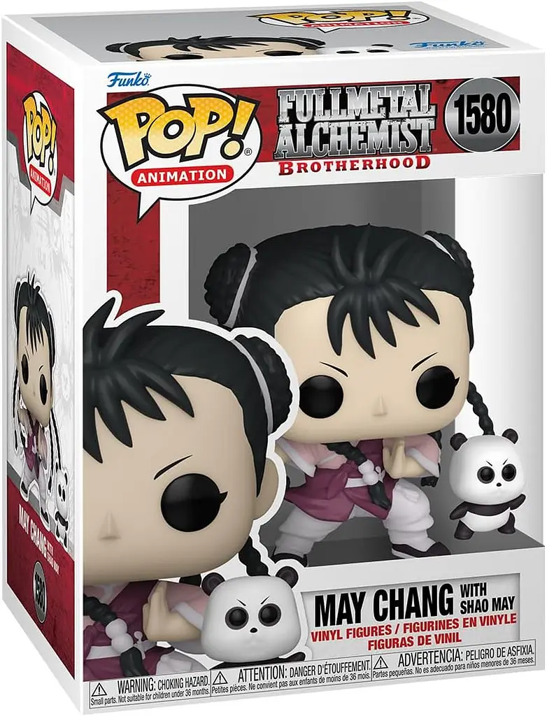 Фигурка Funko Pop Стальной алхимик Мэй Чан Сяо Мэй Fullmetal Alchemist May Chang Shao May 10 см FP FA MS 1580 - фото 2
