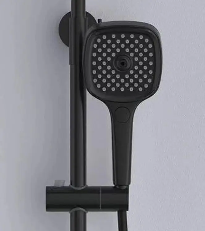 Душова система Dusel Pour Black (239307000), Чорний матовий - фото 5