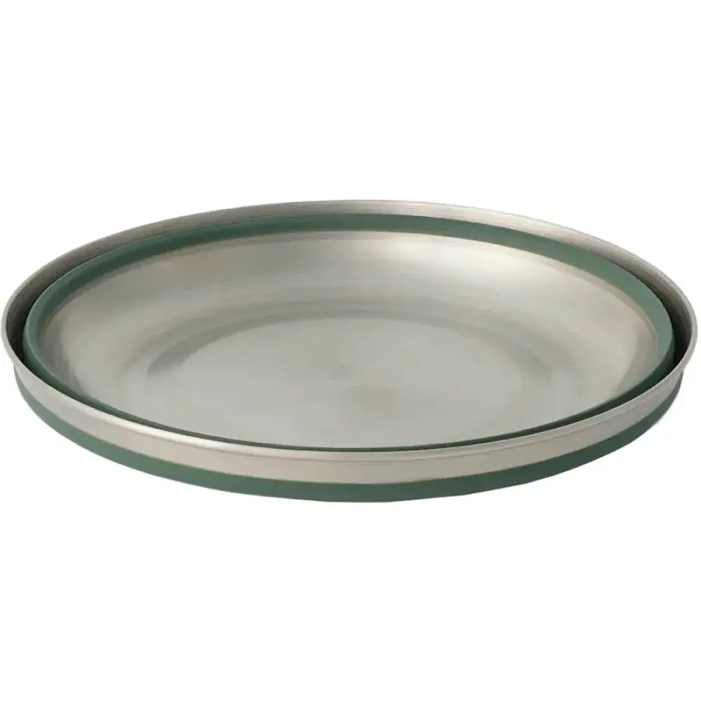 Миска Sea To Summit Detour Stainless Steel Collapsible Bowl L Laurel Wreath Green - фото 2