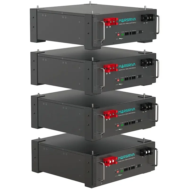 Акумуляторна батарея Marsriva MR-LFP5.12-LRT, LiFePO4 Battery,51.2V/100Ah, Brand new REPT cell, Grad - фото 4