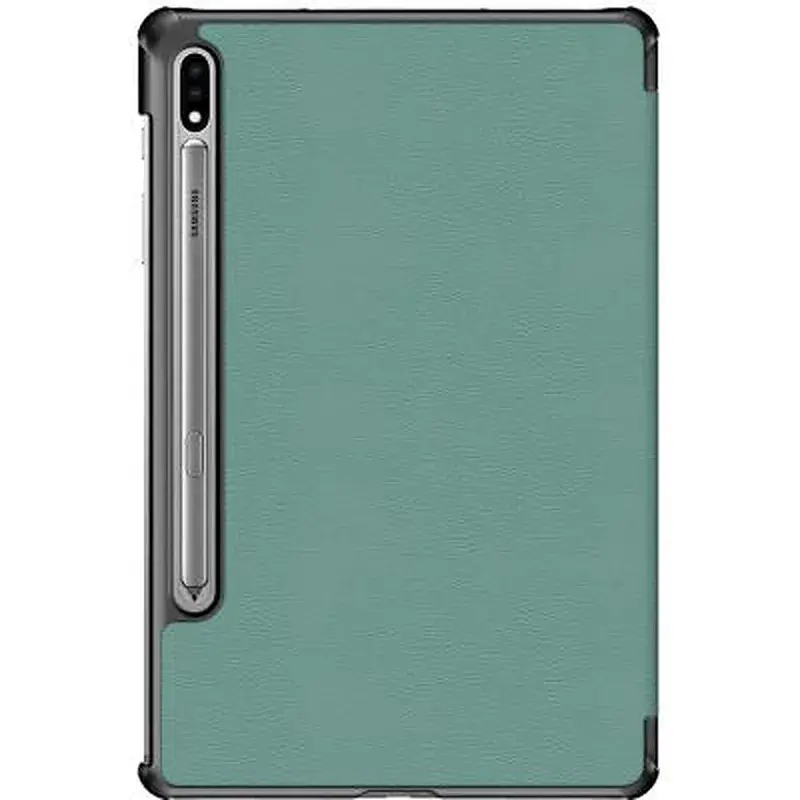 Чохол до планшета BeCover Smart Case Samsung Galaxy Tab S7 (SM-T875)/S8 (SM-X700/SM-X706) Dark Green (705222) - фото 2