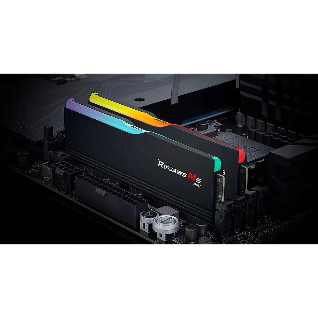 Модуль памяти DDR5 G.Skill Ripjaws M5 RGB 2x16GB 6000MHz Black (F5-6000J3238F16GX2-RM5RK) [148680] - фото 3