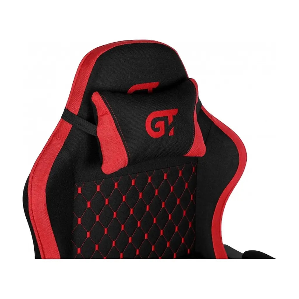 Крісло ігрове GT Racer X-2339 Black/Red (X-2339 Fabric Black/Red) - фото 2