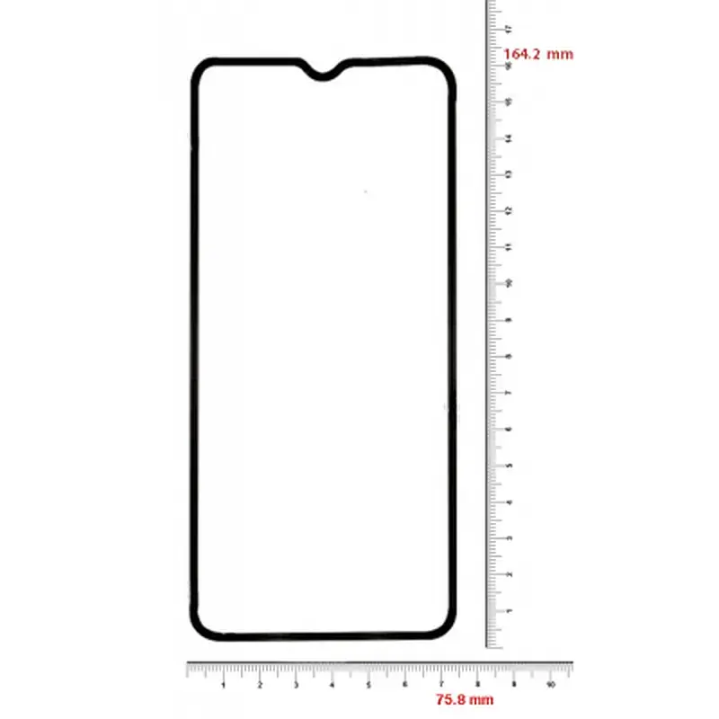 Скло захисне BeCover Samsung Galaxy A03 Core SM-A032/ A03 SM-A035 Black (707102) - фото 3