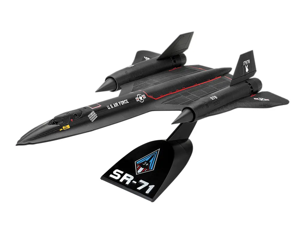 Збірна модель-копія Revell Літак Lockheed SR-71 Blackbird 1:110 (RVL-03652) - фото 2