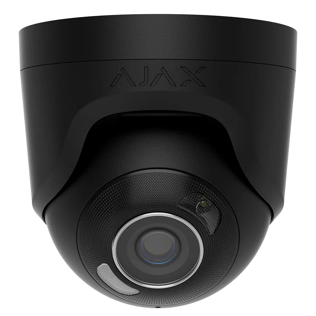IP-Камера дротова TurretCam HL black, 5мп, 4мм, гібридне підсвічування IR 50м, білий Led 50м, P Ajax teh0015964 - фото 2