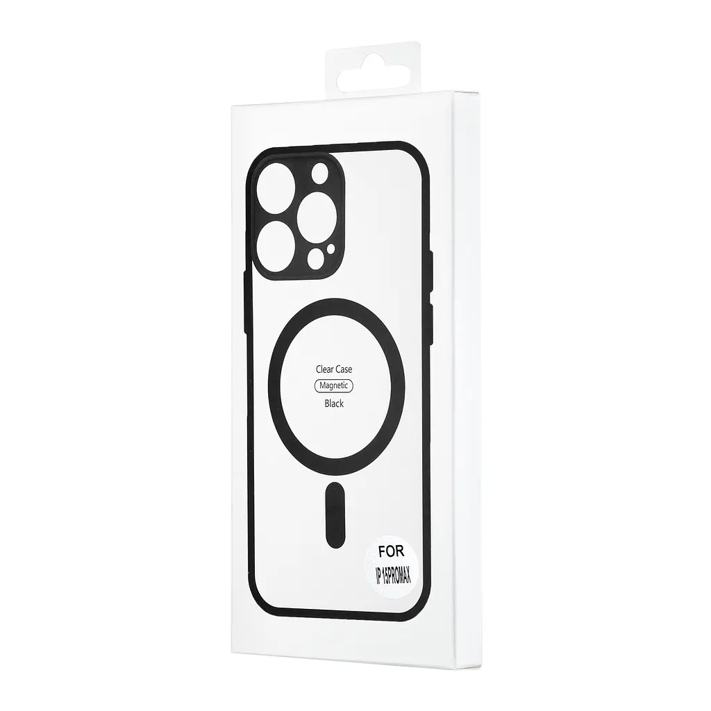 Чохол Color Edge with MagSafe (Protected Camera) iPhone 15 Pro Max Black - фото 2