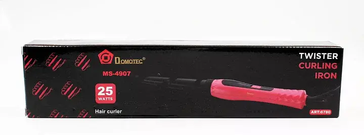 Щипці DOMOTEC MS-4907 конусна плойка для волосся • Керамічний стайлер для локонів і домашнього укладання MS-4907 - фото 4