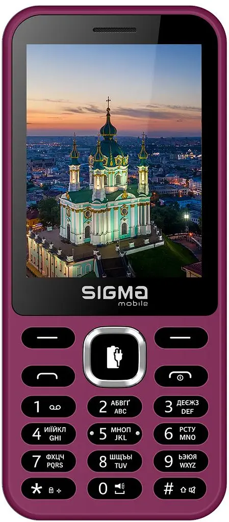 Мобільний телефон Sigma X-style 31 Power Type-C Purple (4827798855041)