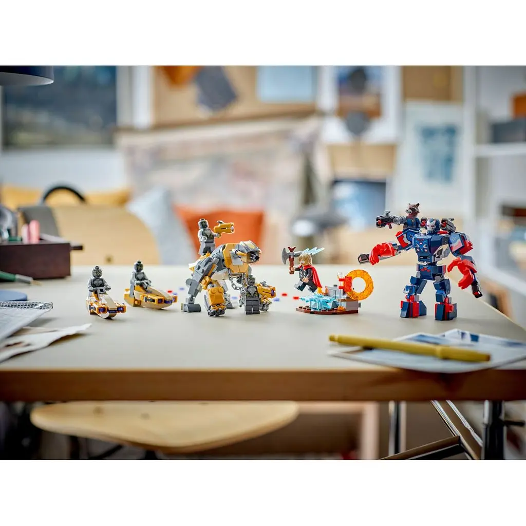 Конструктор LEGO Marvel Super Heroes Месники: Завершення Тор проти Чітаурі 373 деталі (76322) - фото 6