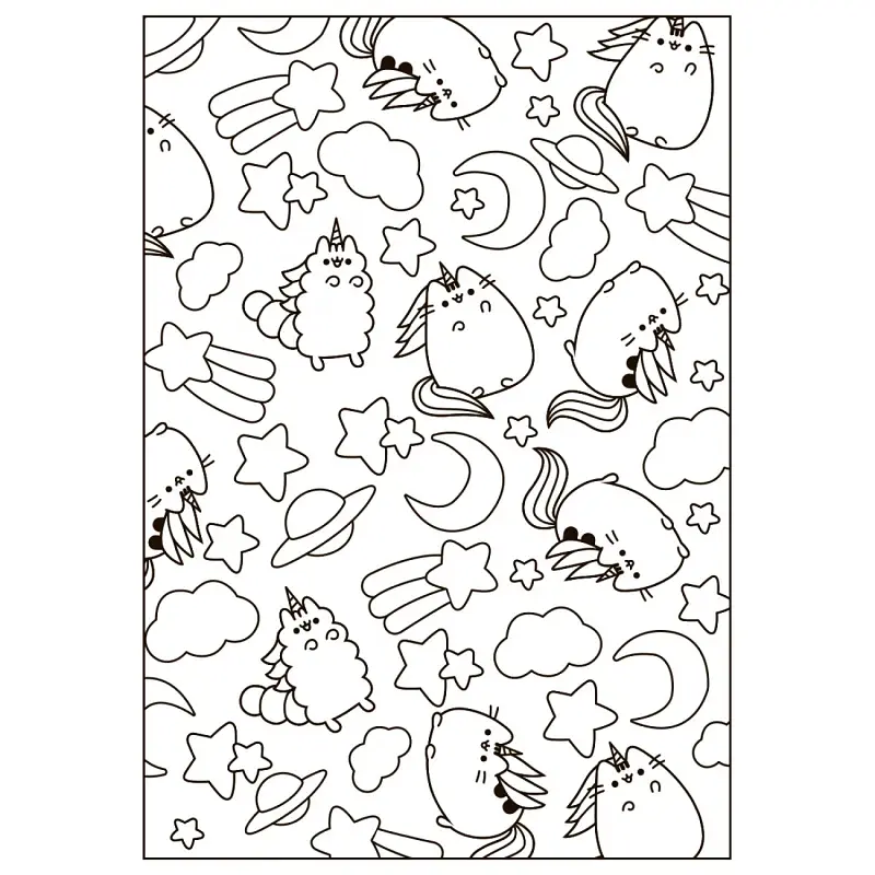 Розмальовка Pusheen 2 Yes 743274 Різнокольоровий shop (4823091921513) - фото 2