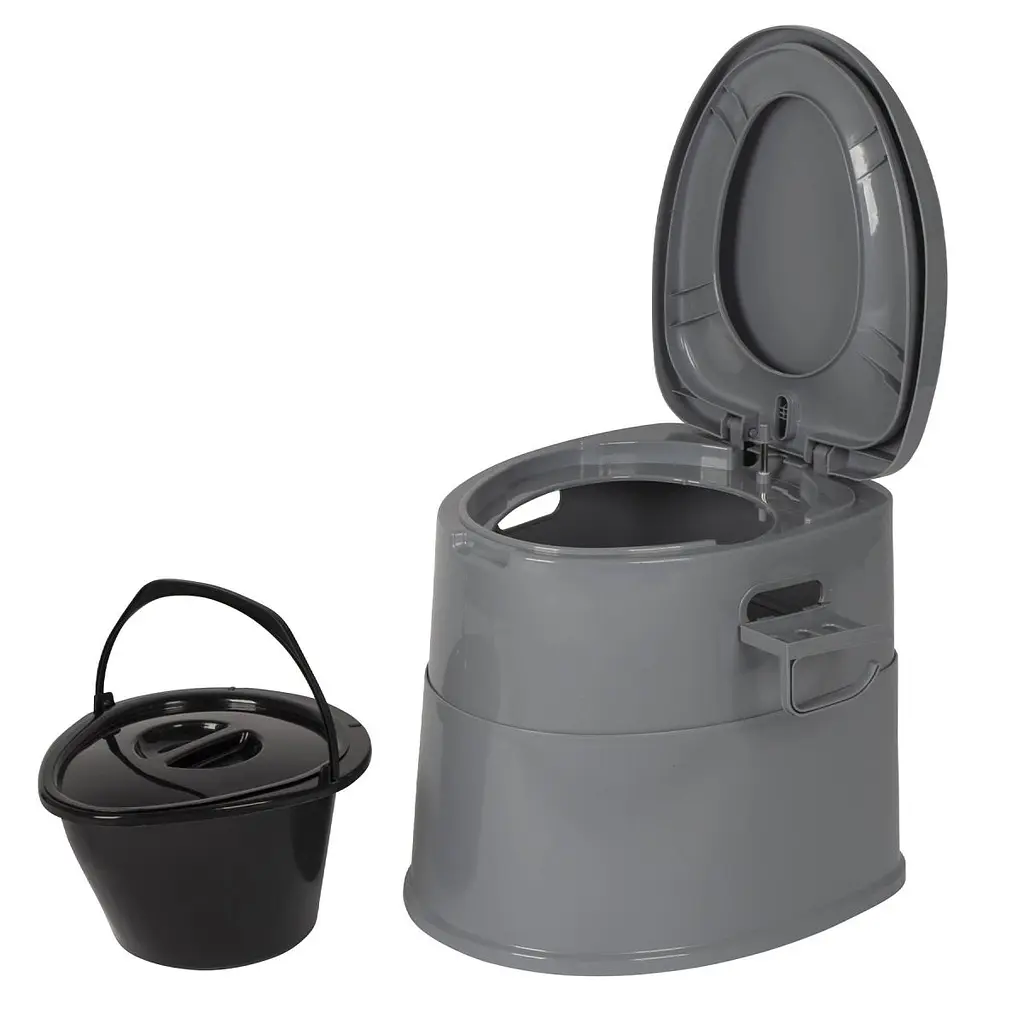 Біотуалет Bo-Camp Portable Toilet Comfort 7 Liters Grey (5502815) - фото 6