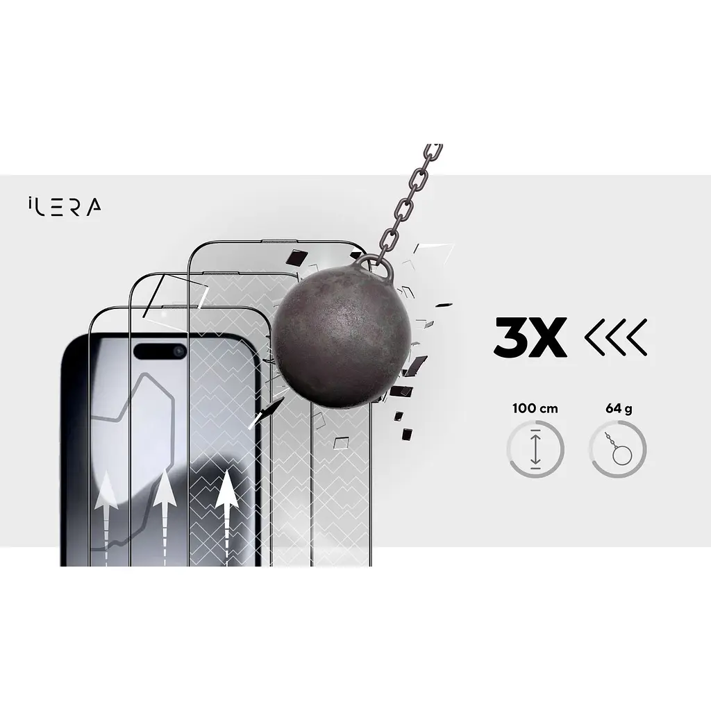 Захисне скло iLera ECO EverGlass для Apple iPhone 17 Pro Max (iLEc15) [153753] - фото 7